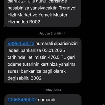 Peşin İade Hatası: Param Hala Gelmedi