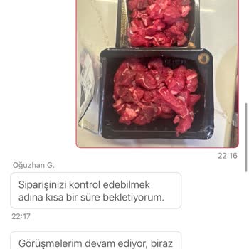 Bozuk Et Teslimatı Ve Müşteri Hizmetleri İlgisizliği