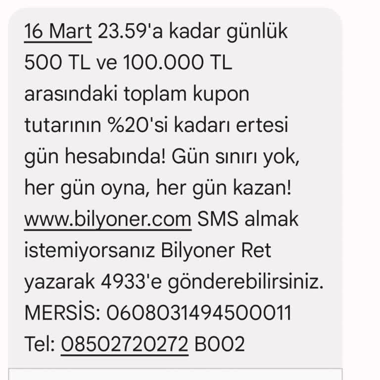 Yanıltıcı Mesajla Karşılaşan Müşterinin Hakkını Arayışı