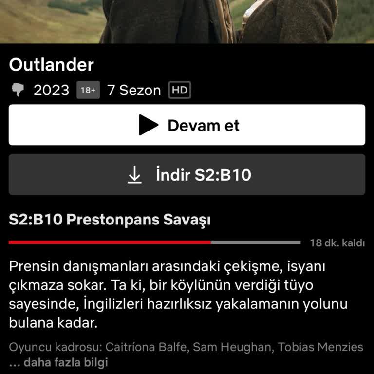 Netflix Outlander'ın Türkçe Dublaj Eksikliği İzleyicileri Zorluyor