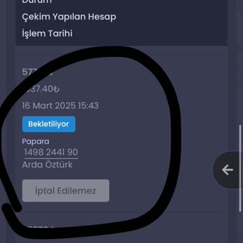 Yanlış Anlaşılma Nedeniyle Bloke Edilen Bakiye