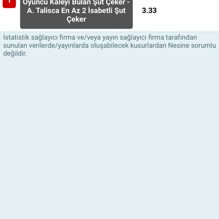 Bahis Kuralları Ve Nesine Platformu Üzerine Hayal Kırıklığı