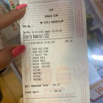 Burger King Şişli'de Şok Edici Hizmet Ve Üslup Sorunu