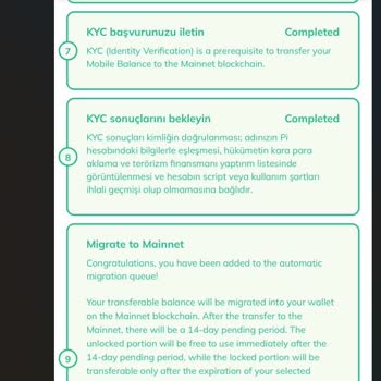 Pi Network Cüzdana Aktarım Sorunu