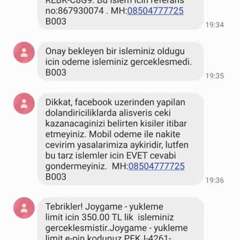 Joygame Hizmeti Adı Altında Haksız Ücret Kesintisi