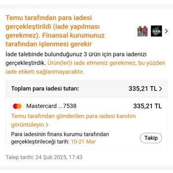 Geciken Para İadesi Sorunu