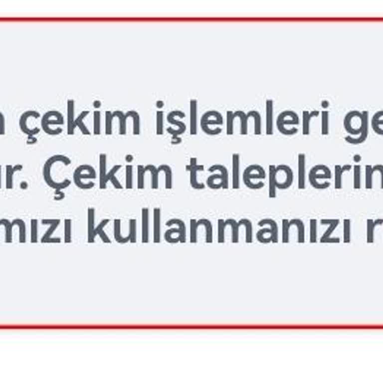 Payfix Hesabımdan Para Çekemiyorum Ve Mağdurum