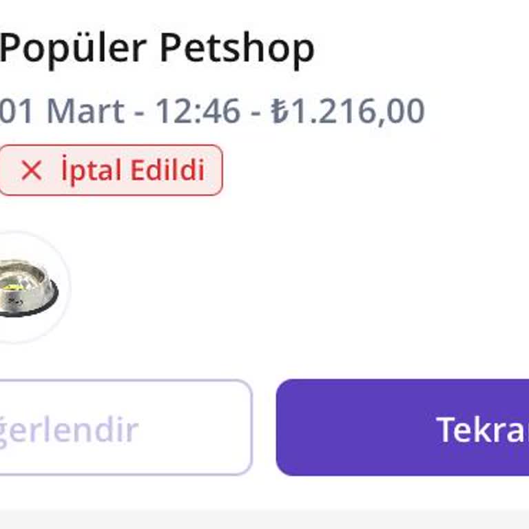 Getir'den İade Edilmeyen Ücret Mağduriyeti