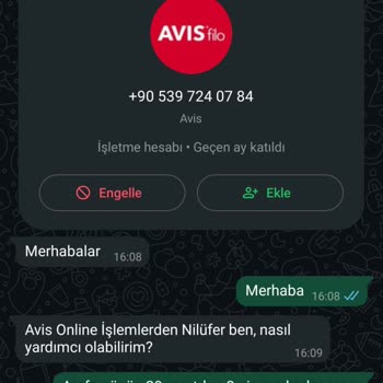 Avis'ten Kiralama Kabusu: Güven Sorunu Yaşadık