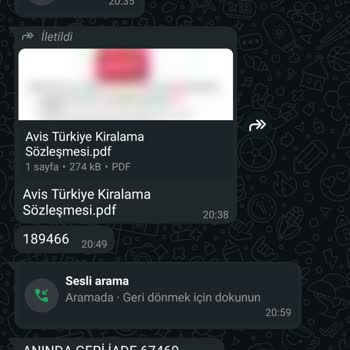 Avis'ten Kiralama Kabusu: Güven Sorunu Yaşadık