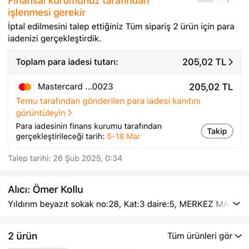 İade Sürecinde Mağduriyet Ve Gecikmeler