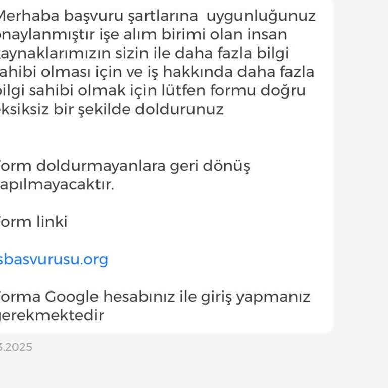 İş Başvurusunda Güvenlik Endişesi Ve Kişisel Bilgilerin Korunması Talebi