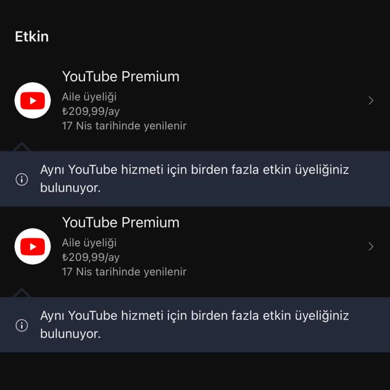 Çift Üyelik Ücreti Sorunu Ve İade Talebi