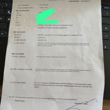 HP Laptop'ta Ölü Pixel Sorunu Ve Servis Ücreti Şoku