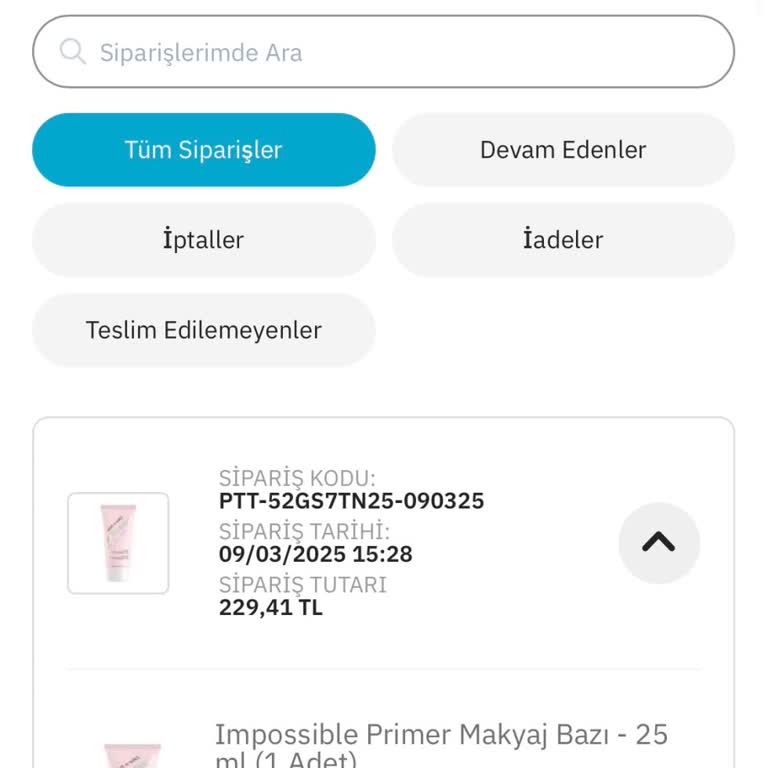 Epttavm'den Alınan Ürün 8 Gündür Kargoya Verilmedi