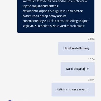 Hesap Kapatma Ve Para İadesi Sorunu