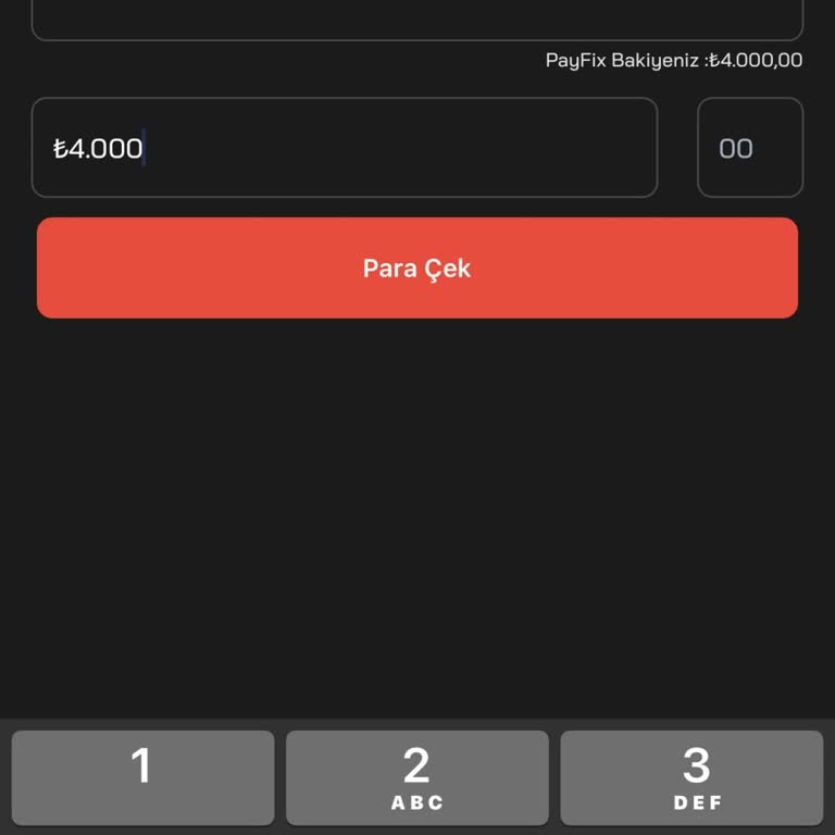 Payfix Uygulamasında Banka Çekim Sorunu