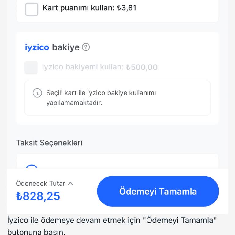 Iyzico'da Kullanılamayan Hediye Para Sorunu