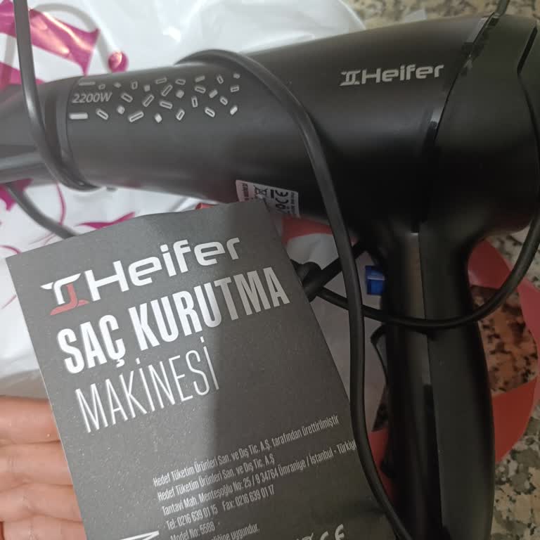 Heifer Saç Kurutma Makinesi Patladı Ve Yanık Kokusuyla Sorun Yaşıyorum