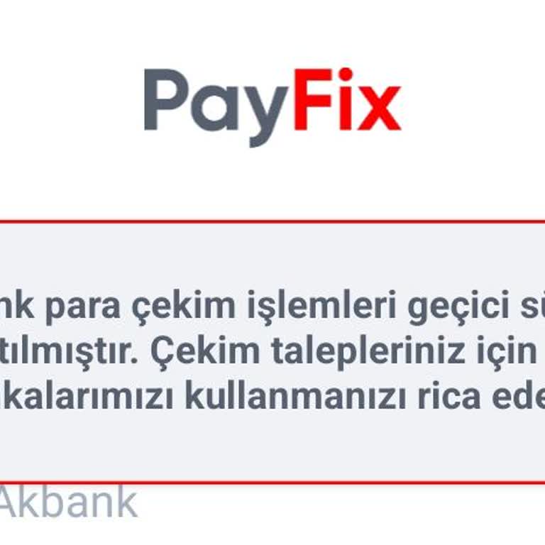 Payfix Hesabında İdari Tedbir Mağduriyeti