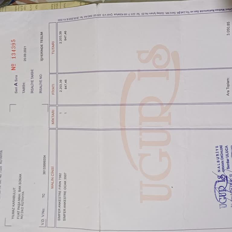 Simfer Fırın İç Cam Patlaması Sorunu