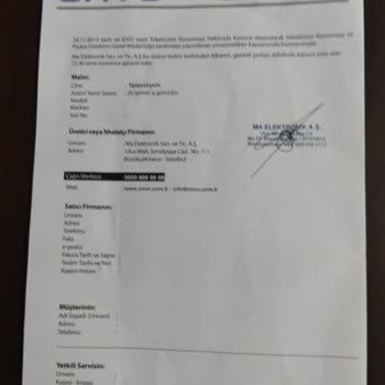 Onvo Televizyonumun Kanal Taşıma Sorunu Çözülmüyor