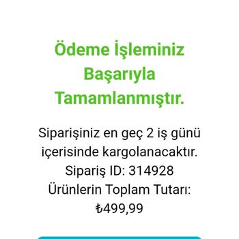 Yanlış Çekim Ve Sipariş Sorunu