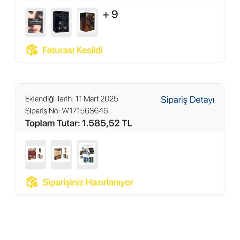 Siparişlerim Neden Hâlâ Hazırlanıyor?
