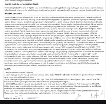 Vatan Bilgisayar'da Cihaz Değişiminde Sorunlar