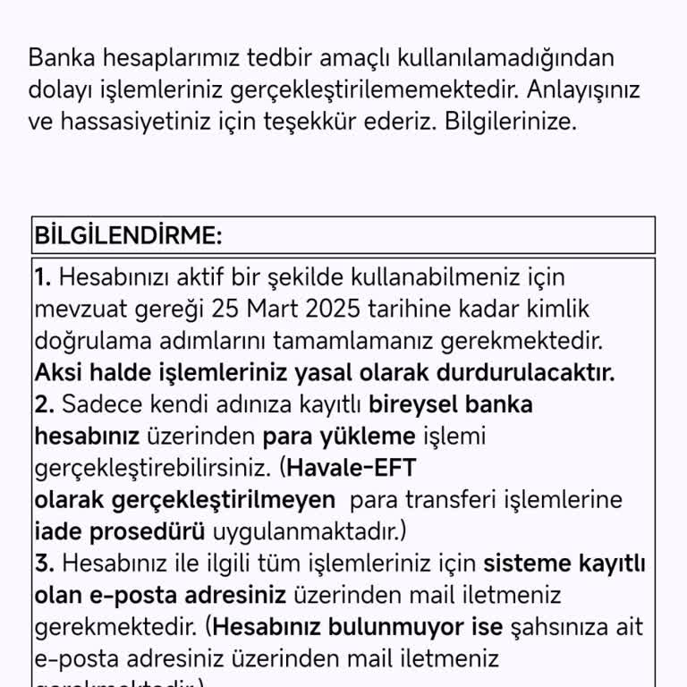 PayFix Hesap Blokesi Nedeniyle Para Çekememe Sorunu