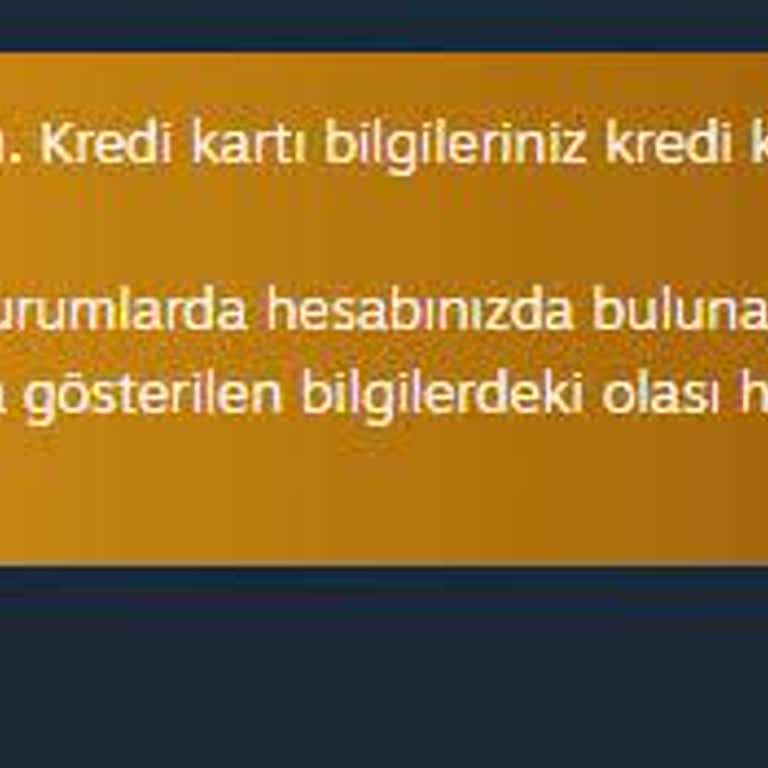 İninal Kartla Oyun Satın Alma Sorunu