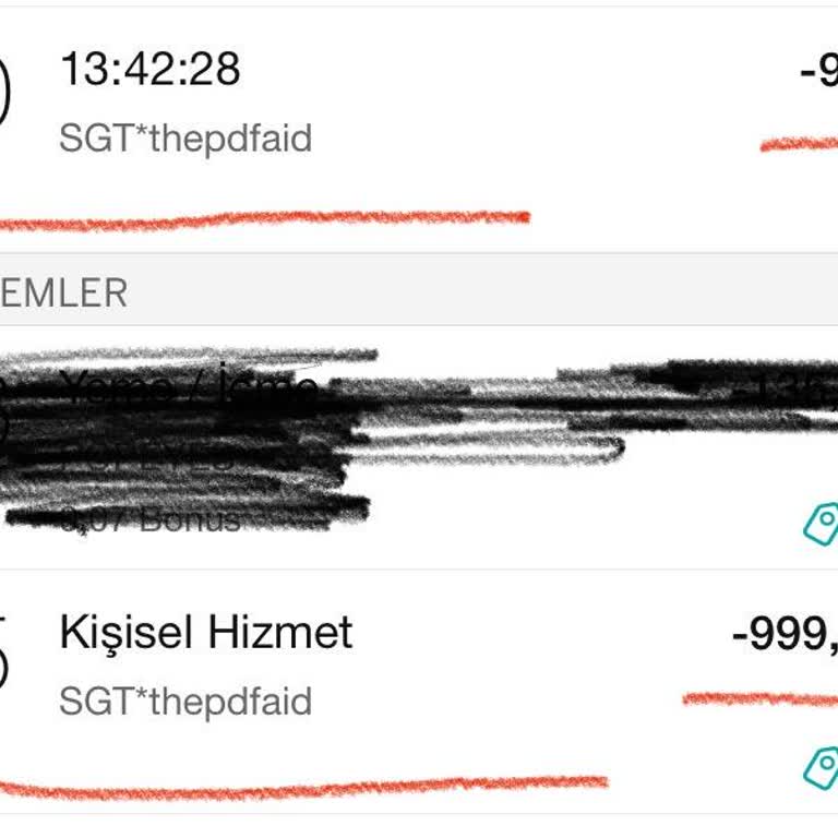 İzinsiz Çekim Ve Acil İade Talebi