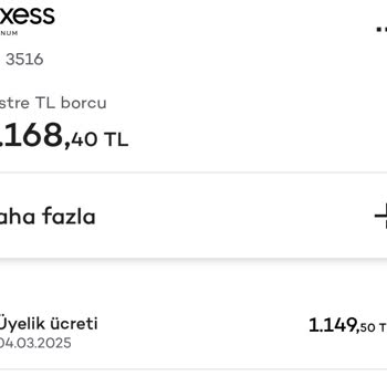 Kart Aidat Ücreti Sorunu