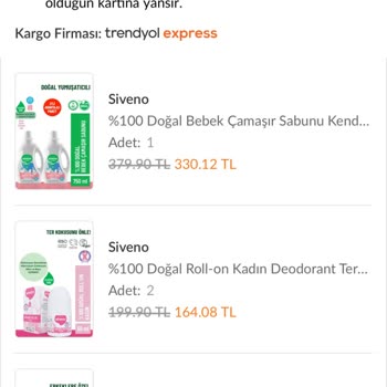 Siveno Kargo Hasar Sorunu Ve İade Talebi