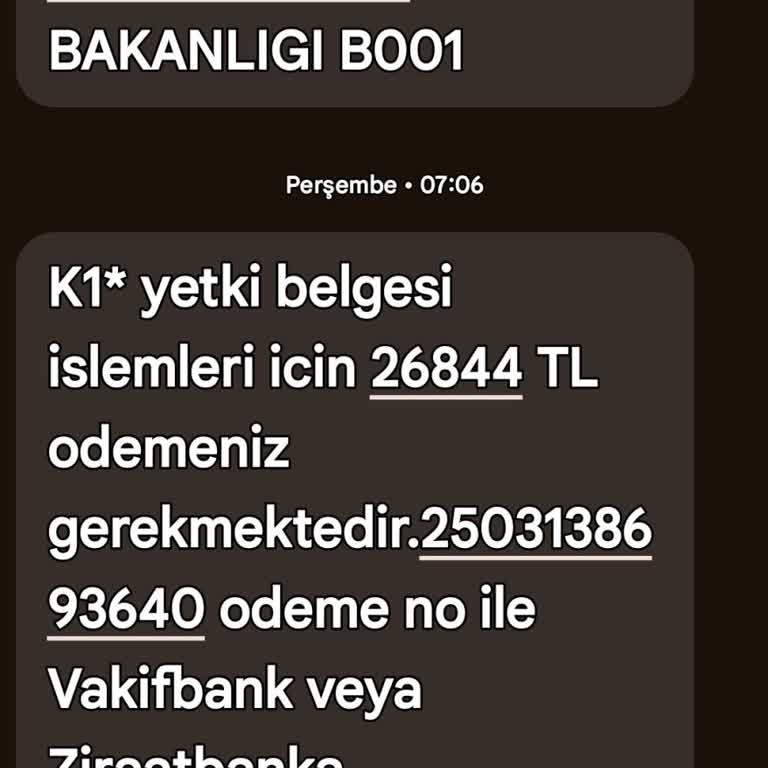 Yanlışlıkla Alınan Belge Ve Ödeme Sorunu
