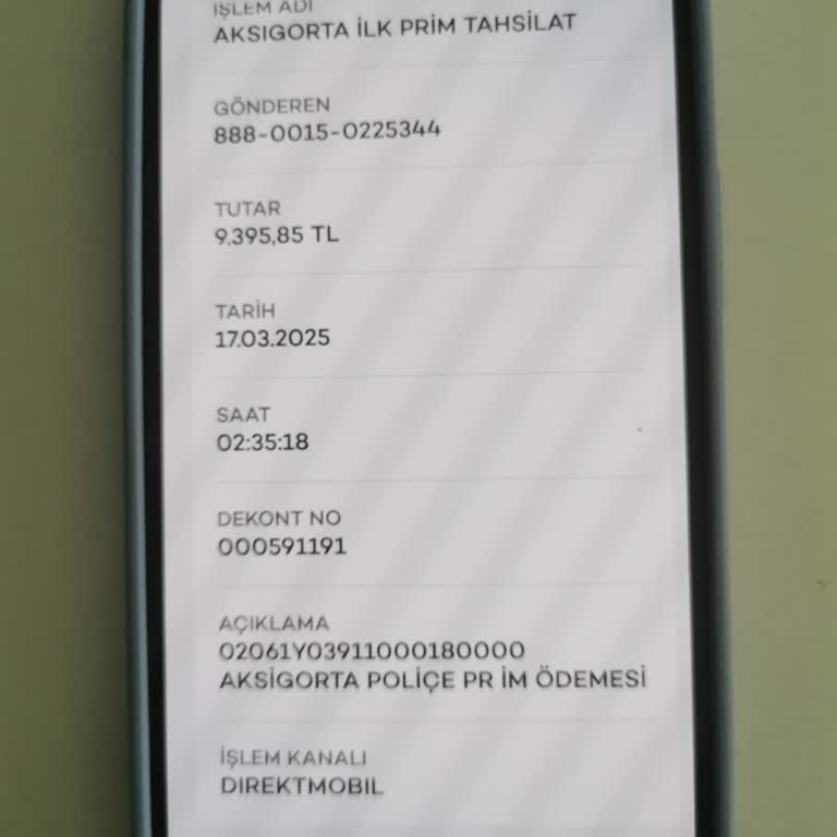 Yanlış Poliçe Kesintisi Ve İptal Talebi