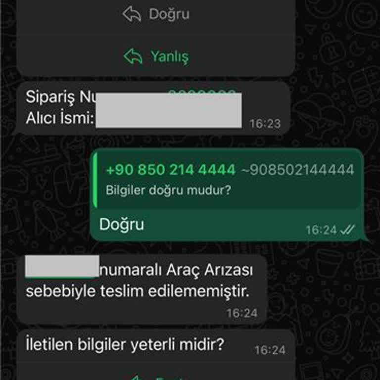 Buzdolabı Teslimatında Yaşanan Sorun