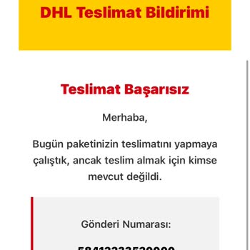 Bilinmeyen Kargo Ücreti Talebi Ve Kimlik Bilgisi Kullanımı!