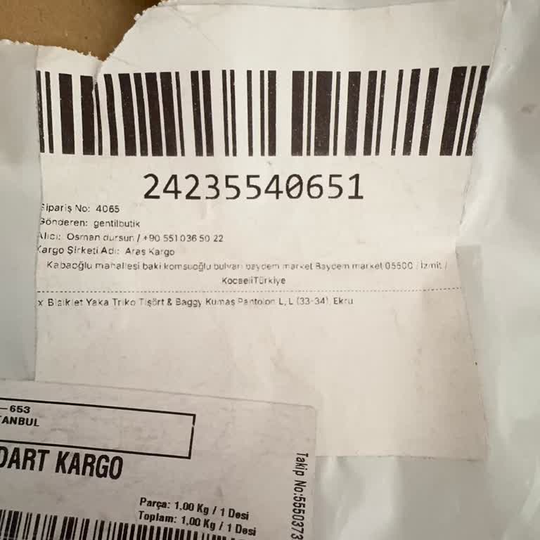 Gentil Butik'te Ürün İadesi İçin İletişim Sorunu
