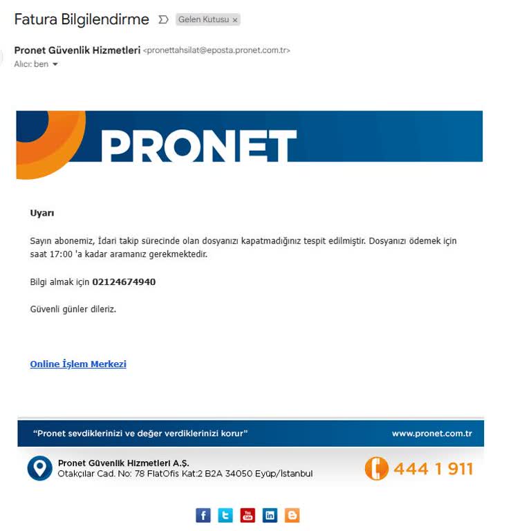 Taşınmayan Sistem Ve Haksız Ücret Talebi