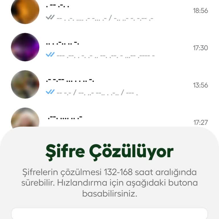 Mesaj Çözülmüyor, Ücret İadesi Bekleniyor
