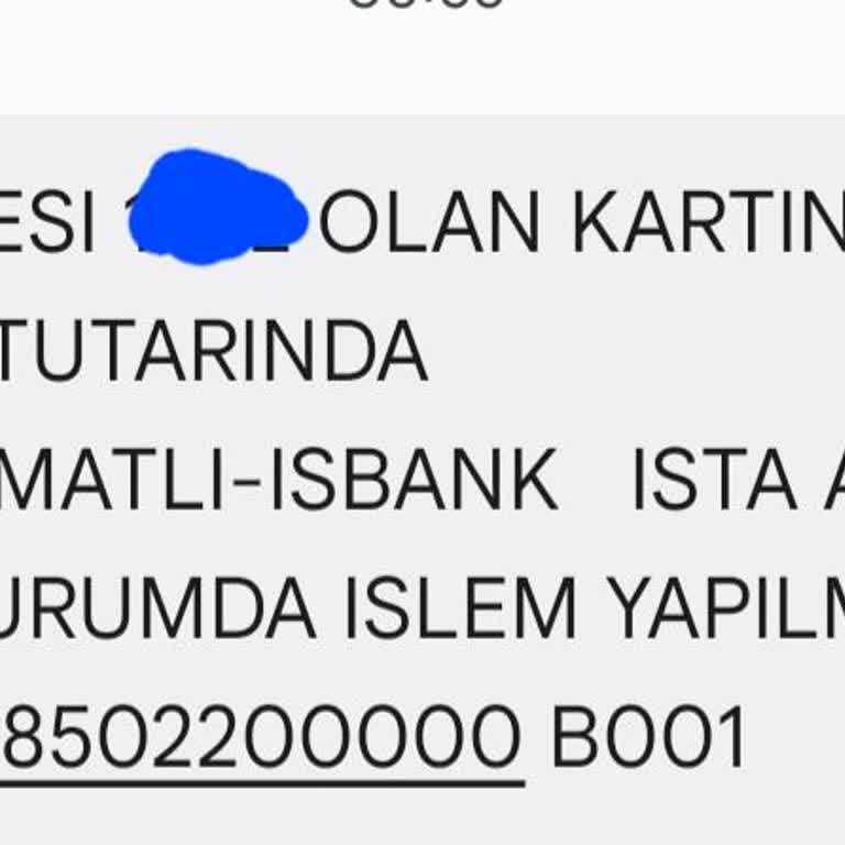 İzinsiz Kredi Kartı Kullanımı Ve İletişimsizlik Sorunu