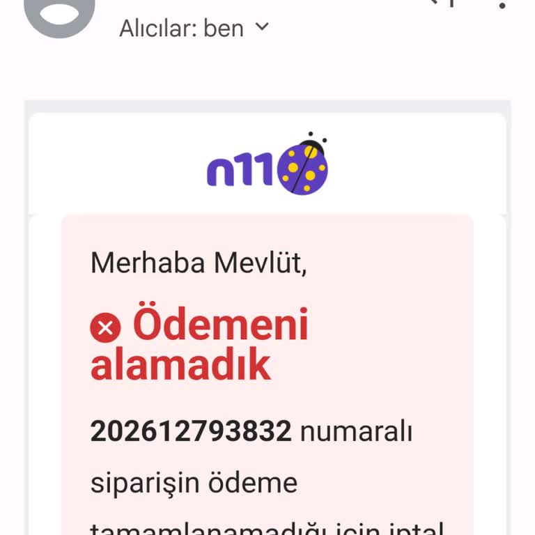 Habersiz Sipariş Ve Geciken İade Süreci