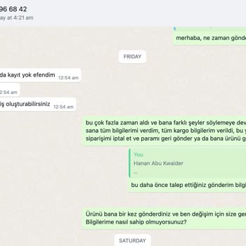 Totihmoda.com'dan Sipariş Ve İade Sürecinde Yaşanan Sorunlar