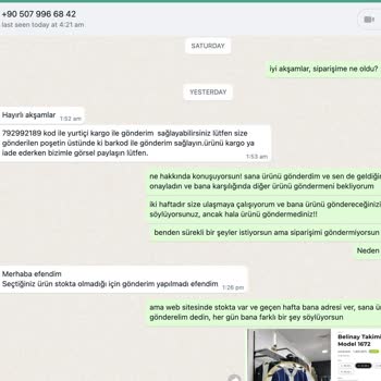 Totihmoda.com'dan Sipariş Ve İade Sürecinde Yaşanan Sorunlar