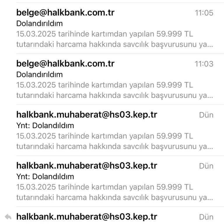 Halkbank İle Güvenlik Ve Mağduriyet Sorunu
