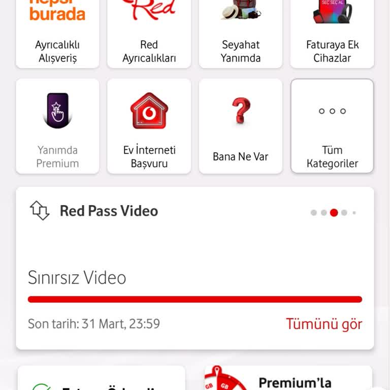 Vodafone Video Pass İle İnternet Tüketim Sorunu