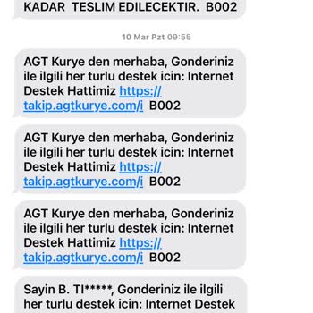 Teslim Edilemeyen Kart Ve İletişim Sorunları