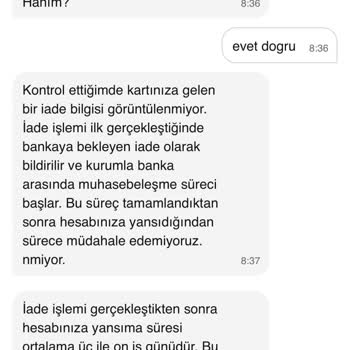 Trendyol'da İptal Edilen Siparişin İadesi Yapılmadı