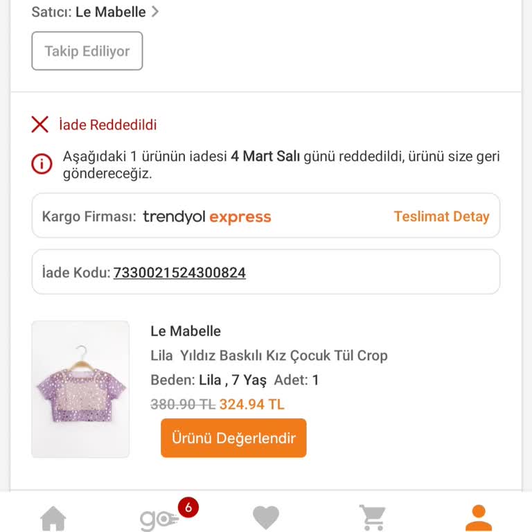 Yanlış İade Süreci Ve İletişim Sorunları